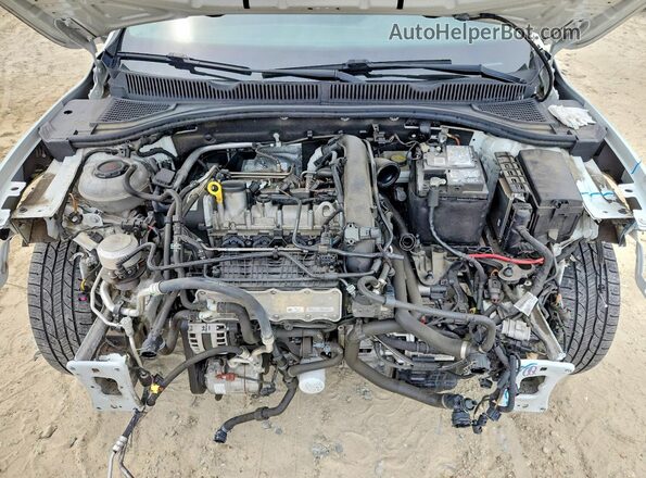 3VWC57BU1MM018241 2021 VOLKSWAGEN JETTA Белый Вид задней части салона