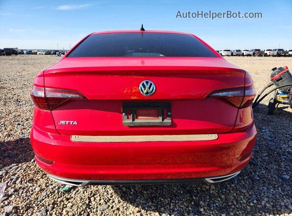 3VWC57BU1MM063955 2021 VOLKSWAGEN JETTA Красный Вид сзади
