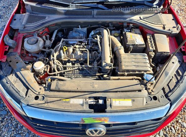 3VWC57BU1MM063955 2021 VOLKSWAGEN JETTA Красный Вид задней части салона