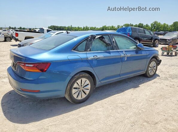 3VWC57BU2KM030041 2019 VOLKSWAGEN JETTA Blue უკანა მარჯვენა