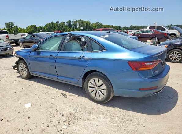 3VWC57BU2KM030041 2019 VOLKSWAGEN JETTA Blue უკანა მარცხენა