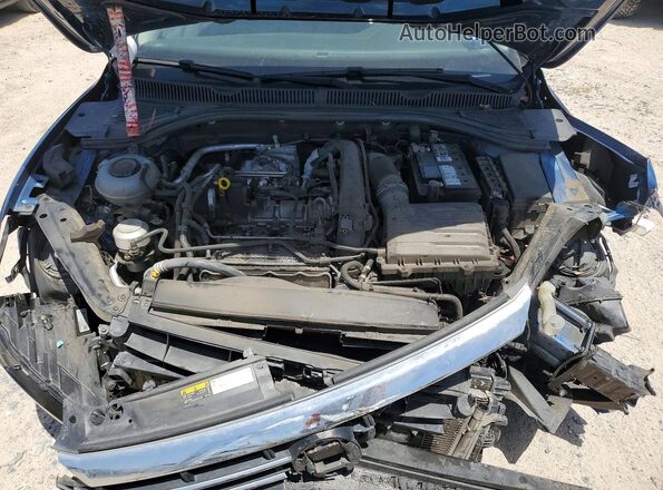 3VWC57BU2KM030041 2019 VOLKSWAGEN JETTA Blue უკანა სალონის ხედი