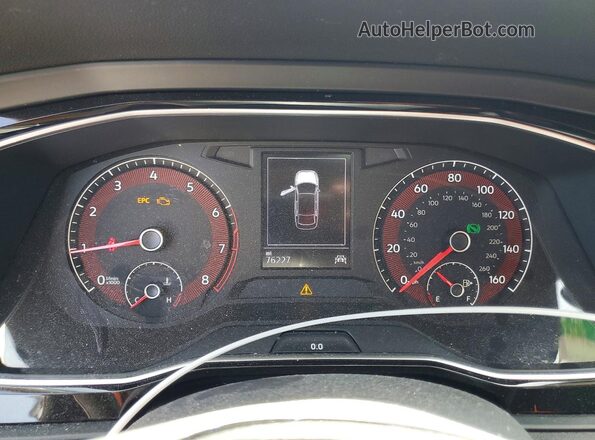 3VWC57BU2KM074220 2019 VOLKSWAGEN JETTA Silver უკანა სავარძლების ხედი