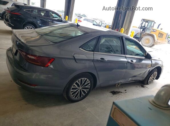 3VWC57BU2KM156206 2019 VOLKSWAGEN JETTA Gray Հետևի աջ