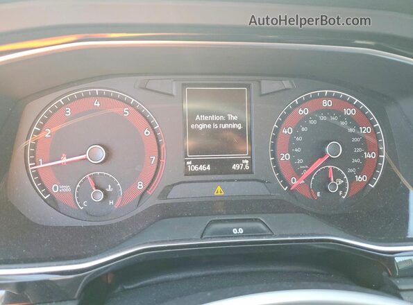 3VWC57BU2KM170140 2019 VOLKSWAGEN JETTA White Вид щитка приладів