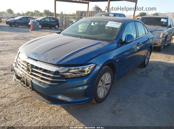 3VWC57BU2KM171417 2019 VOLKSWAGEN JETTA Blue Front left