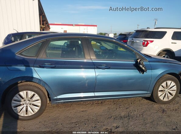 3VWC57BU2KM171417 2019 VOLKSWAGEN JETTA Blue Rear interior view