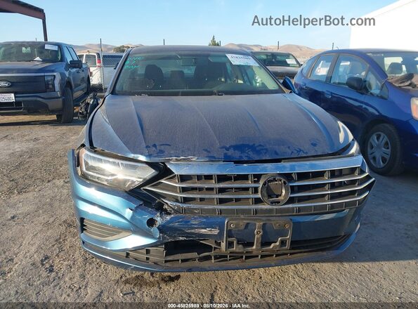 3VWC57BU2KM171417 2019 VOLKSWAGEN JETTA Blue Front view