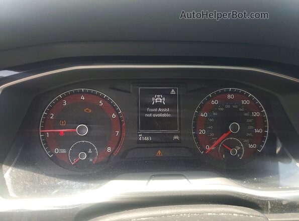 3VWC57BU2KM248688 2019 VOLKSWAGEN JETTA Silver Widok zestawu wskaźników