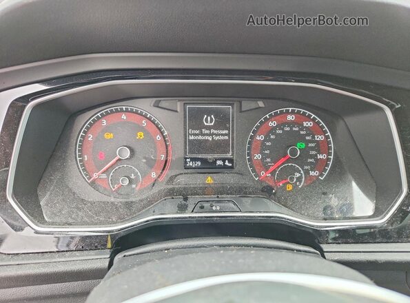 3VWC57BU2LM085011 2020 VOLKSWAGEN JETTA Silver Instrument cluster view
