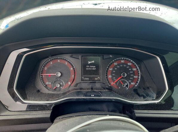 3VWC57BU2MM004008 2021 VOLKSWAGEN JETTA White Widok zestawu wskaźników