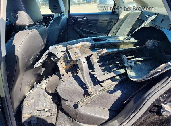 3VWC57BU2MM007992 2021 VOLKSWAGEN JETTA Black Rear seats view