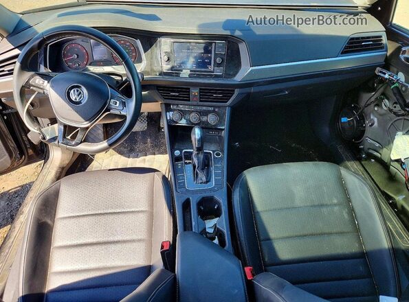 3VWC57BU2MM007992 2021 VOLKSWAGEN JETTA Black Dashboard view