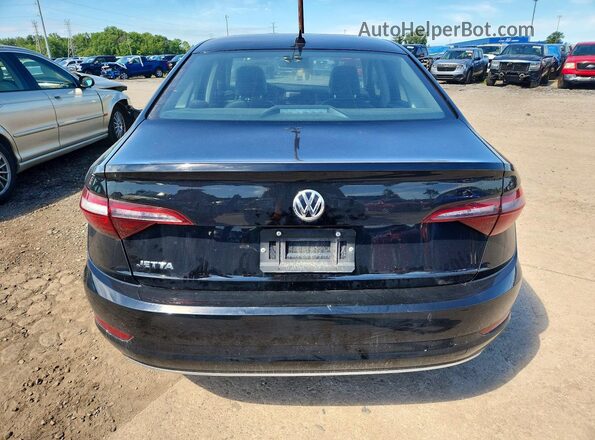 3VWC57BU2MM007992 2021 VOLKSWAGEN JETTA Black Rear view