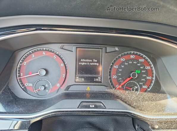 3VWC57BU2MM096382 2021 VOLKSWAGEN JETTA Белый Вид щитка приборов