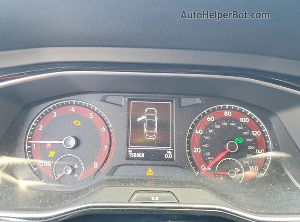 3VWC57BU3KM063114 2019 VOLKSWAGEN JETTA Gray Instrument cluster view