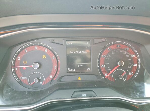 3VWC57BU3KM117978 2019 VOLKSWAGEN JETTA Black Vista del cuadro de instrumentos
