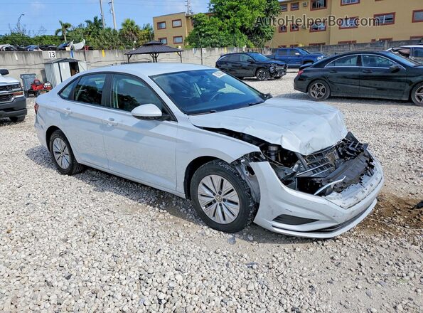 3VWC57BU3KM122159 2019 VOLKSWAGEN JETTA Белый Передняя правая четверть
