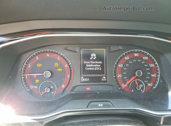 3VWC57BU3KM141570 2019 VOLKSWAGEN JETTA White Vista del cuadro de instrumentos