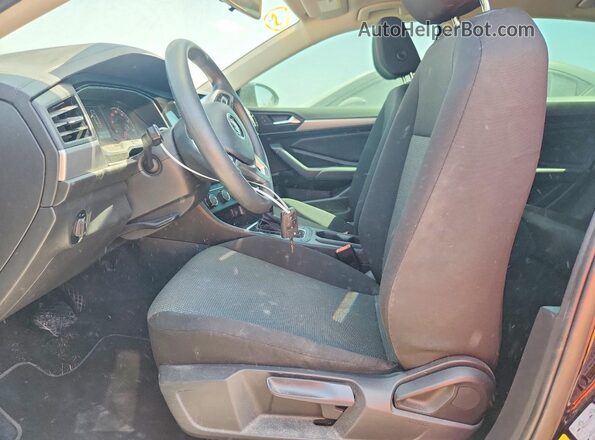 3VWC57BU3KM157848 2019 VOLKSWAGEN JETTA Черный Вид салона спереди