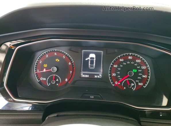 3VWC57BU3KM190932 2019 VOLKSWAGEN JETTA White Instrument cluster view
