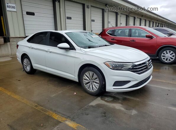 3VWC57BU3KM273616 2019 VOLKSWAGEN JETTA Белый Передняя правая четверть