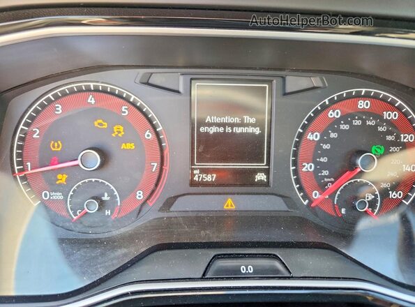 3VWC57BU3LM088452 2020 VOLKSWAGEN JETTA Black Vista del cuadro de instrumentos
