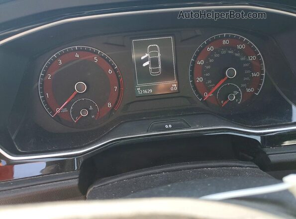 3VWC57BU3MM033095 2021 VOLKSWAGEN JETTA Silver Instrument cluster view