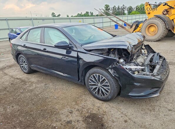 3VWC57BU3MM071684 2021 VOLKSWAGEN JETTA Black Front right