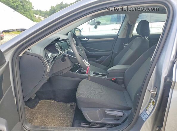 3VWC57BU3MM079168 2021 VOLKSWAGEN JETTA Silver Widok wnętrza z przodu