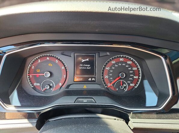 3VWC57BU3MM079493 2021 VOLKSWAGEN JETTA Silver Instrument cluster view
