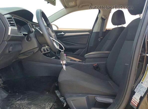 3VWC57BU4KM031885 2019 VOLKSWAGEN JETTA Black Вид салону спереду
