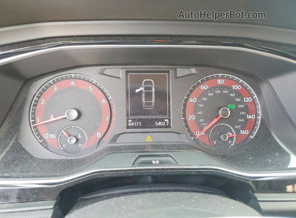 3VWC57BU4KM031885 2019 VOLKSWAGEN JETTA Black Вид щитка приладів