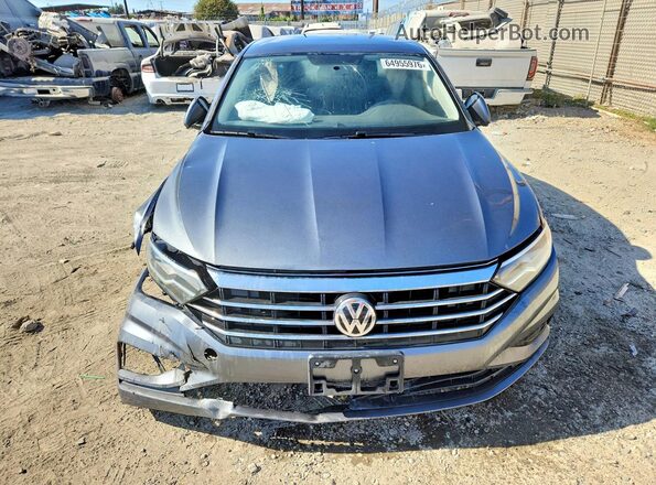 3VWC57BU4KM179907 2019 VOLKSWAGEN JETTA Gray Вид ззаду