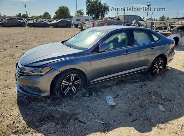 3VWC57BU4KM179907 2019 VOLKSWAGEN JETTA Gray Задня ліва чверть