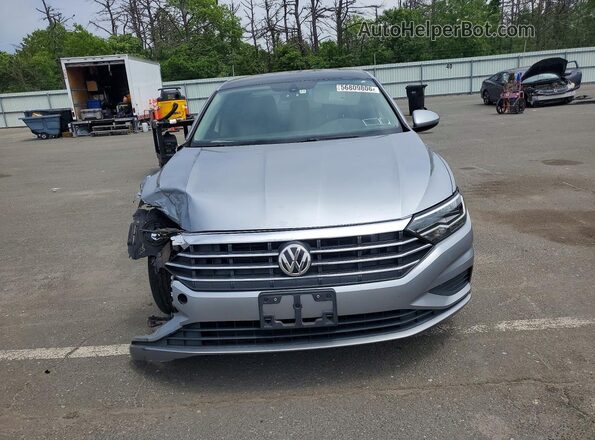3VWC57BU4KM220150 2019 VOLKSWAGEN JETTA Silver წინა ხედი