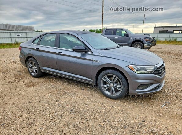 3VWC57BU4KM270630 2019 VOLKSWAGEN JETTA Gray Front right