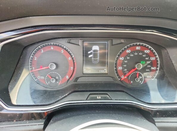 3VWC57BU4MM065683 2021 VOLKSWAGEN JETTA Black Widok zestawu wskaźników
