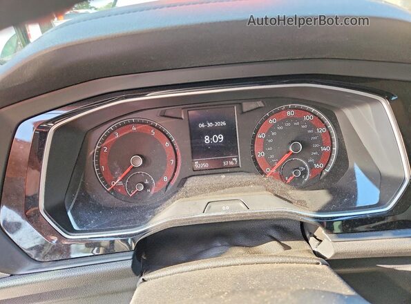 3VWC57BU5KM144373 2019 VOLKSWAGEN JETTA Charcoal Instrument cluster view