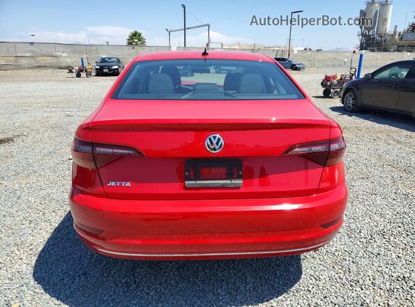 3VWC57BU5KM185408 2019 VOLKSWAGEN JETTA Красный Вид сзади