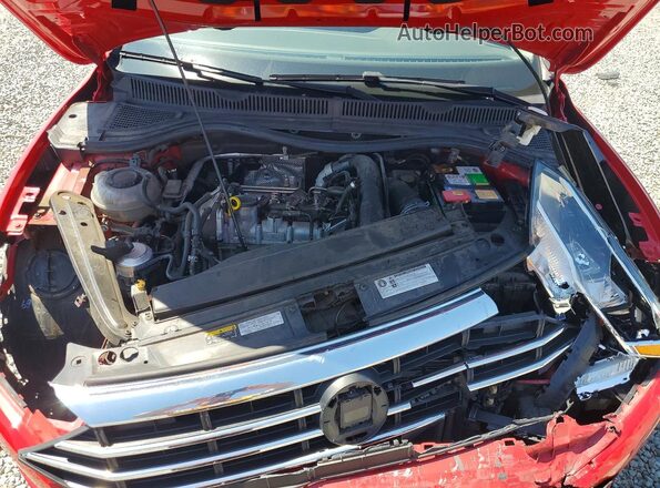 3VWC57BU5KM185408 2019 VOLKSWAGEN JETTA Красный Вид задней части салона