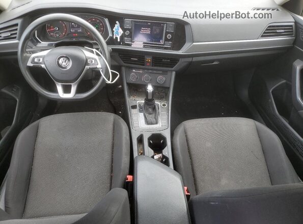 3VWC57BU5KM197820 2019 VOLKSWAGEN JETTA Black Առջևի վահանակի տեսք