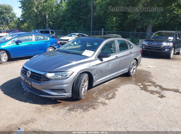 3VWC57BU5KM222683 2019 VOLKSWAGEN JETTA Gray Vista tres cuartos delantera izquierda