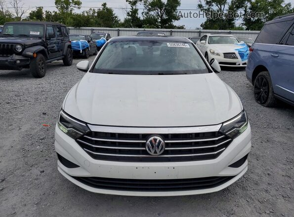 3VWC57BU5LM083754 2020 VOLKSWAGEN JETTA White წინა ხედი