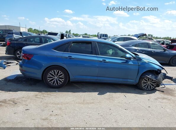 3VWC57BU5MM021983 2021 VOLKSWAGEN JETTA Blue Սալոնի հետևի տեսք