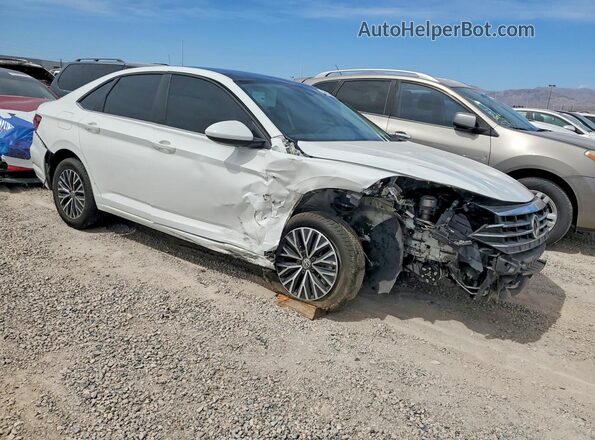 3VWC57BU5MM069337 2021 VOLKSWAGEN JETTA Белый Передняя правая четверть