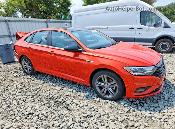 3VWC57BU5MM095629 2021 VOLKSWAGEN JETTA Orange Delantero derecho