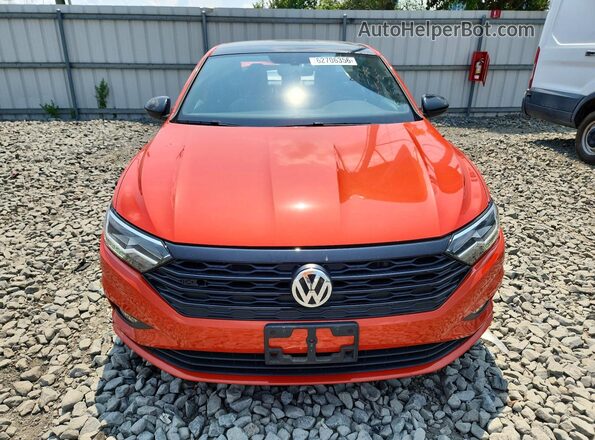 3VWC57BU5MM095629 2021 VOLKSWAGEN JETTA Orange Vista frontal