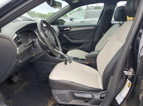 3VWC57BU6KM097080 2019 VOLKSWAGEN JETTA Black Widok wnętrza z przodu