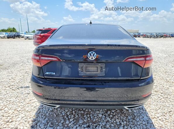 3VWC57BU6KM147783 2019 VOLKSWAGEN JETTA Black უკანა ხედი